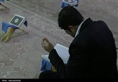 برپایی آیین جزءخوانی حرم هلال بن علی آران و بیدگل