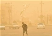 نمایی از دور؛ یزد در حصار آلودگی و غبار